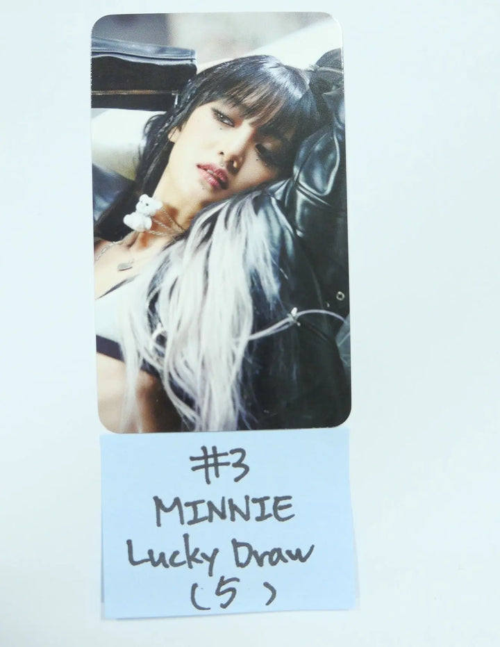 (g) I-DLE "I NEVER DIE" - AppleMusic Luckydraw Event Photocard - HALLYUSUPERSTORE