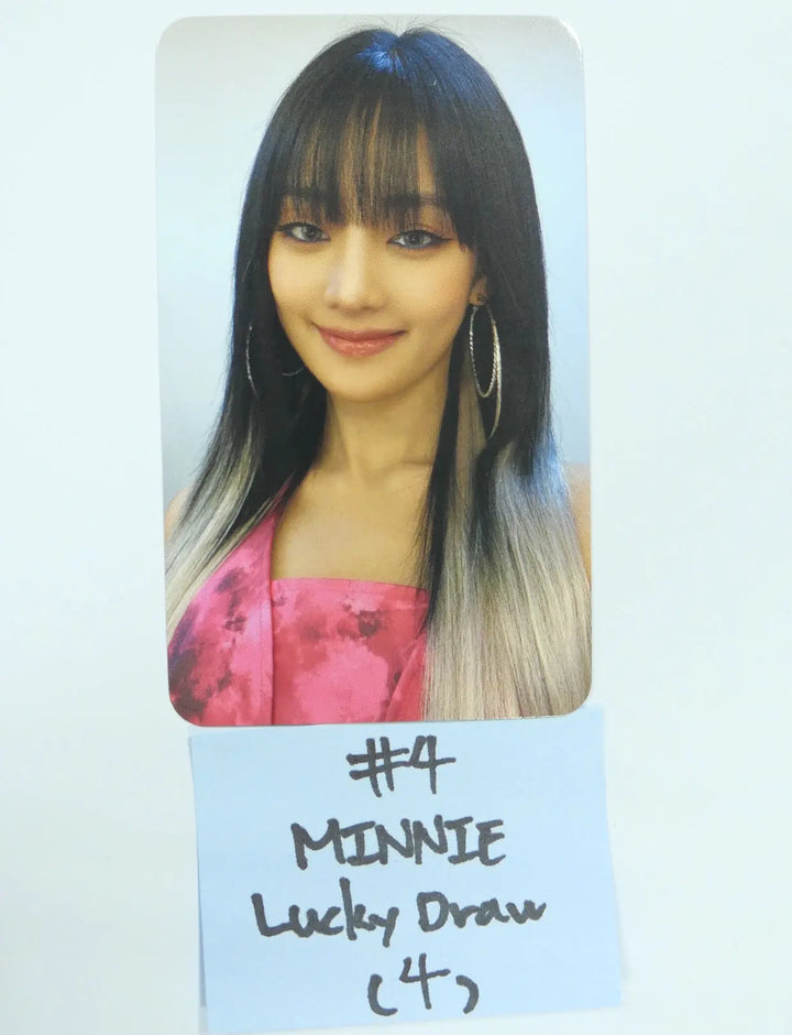 (g) I-DLE "I NEVER DIE" - AppleMusic Luckydraw Event Photocard - HALLYUSUPERSTORE