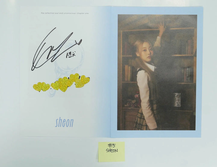 Billlie 'the collective soul and unconscious: chapter one' - A Cut Page From Fansign Event Album Photo - HALLYUSUPERSTORE