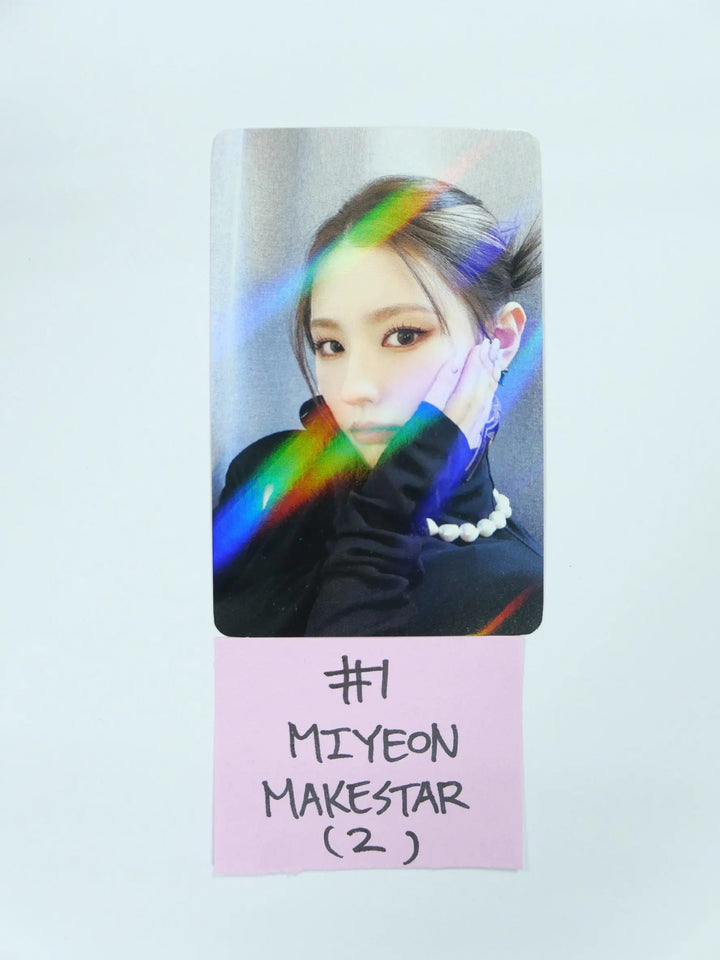 (g) I-DLE "I NEVER DIE" - Makestar Fansign Event Hologram Photocard - HALLYUSUPERSTORE