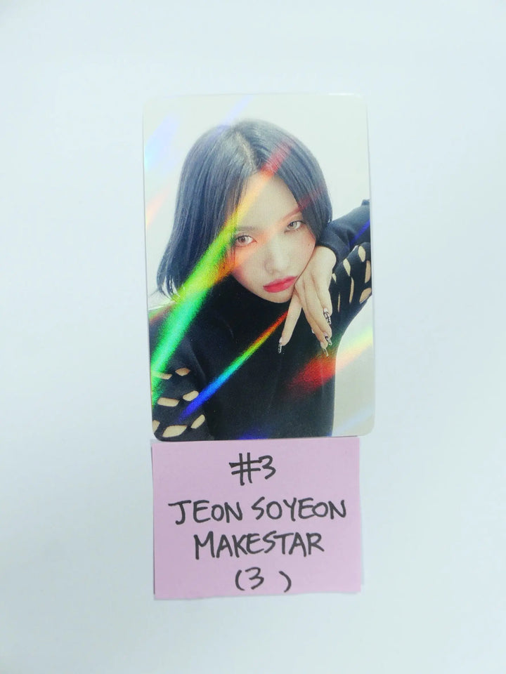 (g) I-DLE "I NEVER DIE" - Makestar Fansign Event Hologram Photocard - HALLYUSUPERSTORE