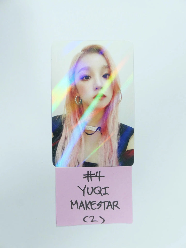 (g) I-DLE "I NEVER DIE" - Makestar Fansign Event Hologram Photocard - HALLYUSUPERSTORE