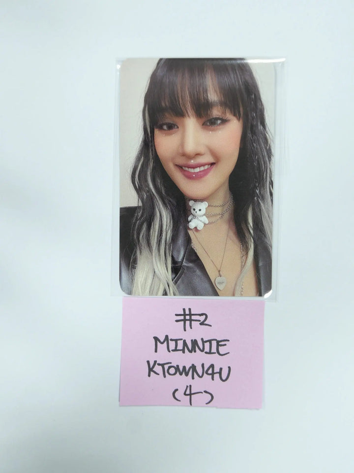 (g) I-DLE "I NEVER DIE" - Ktow4u Pre-Order Benefit Photocard - HALLYUSUPERSTORE