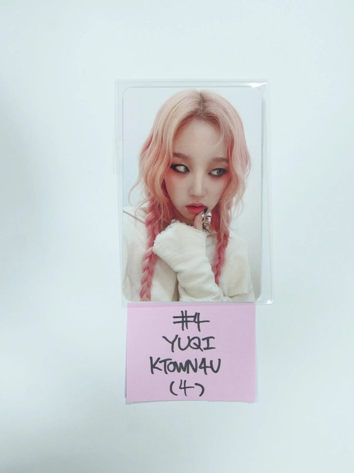 (g) I-DLE "I NEVER DIE" - Ktow4u Pre-Order Benefit Photocard - HALLYUSUPERSTORE