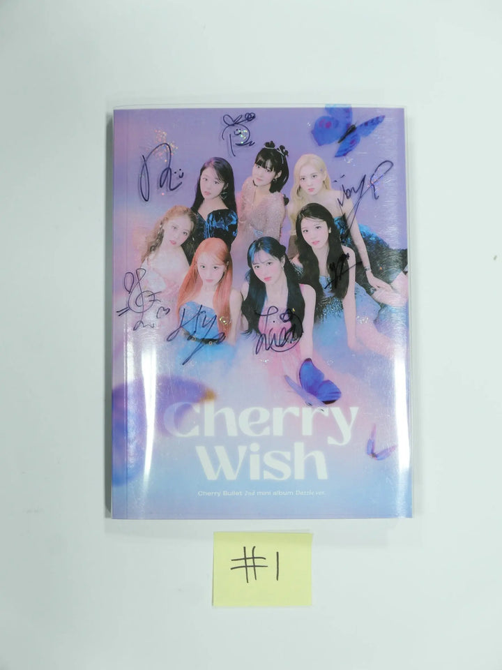 Cherry Bullet 'Cherry Wish' - Hand Autographed(Signed) Promo Album - HALLYUSUPERSTORE