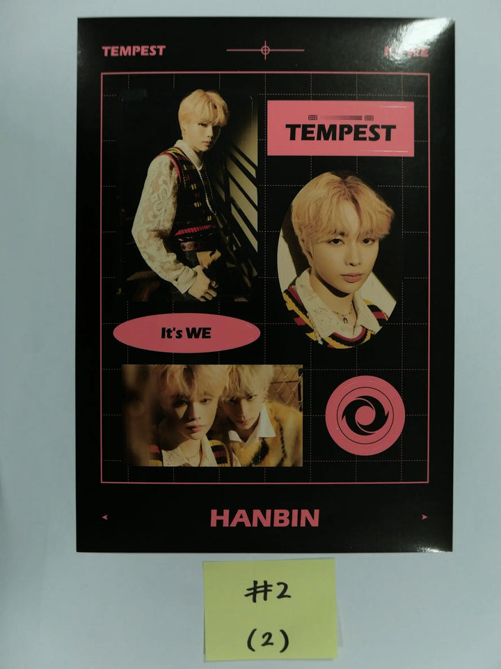 TEMPEST "It's ME" - Official Sticker, Postcard - HALLYUSUPERSTORE
