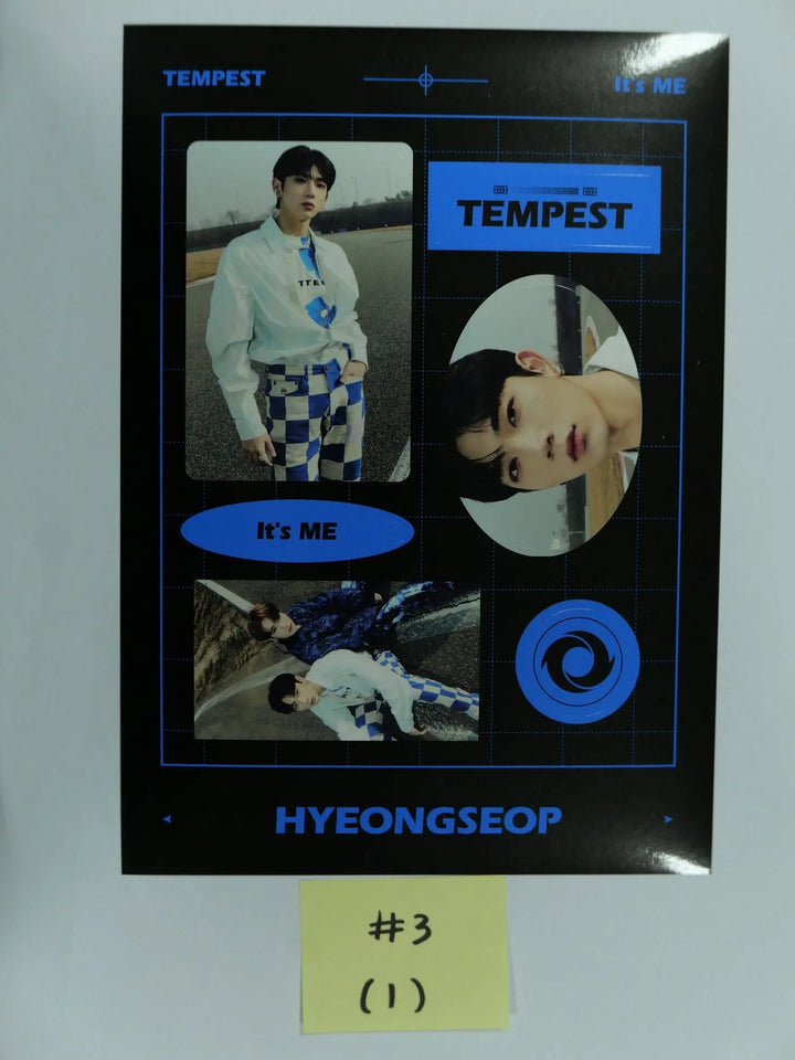 TEMPEST "It's ME" - Official Sticker, Postcard - HALLYUSUPERSTORE