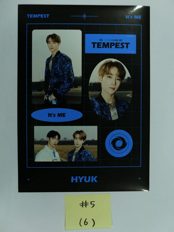 TEMPEST "It's ME" - Official Sticker, Postcard - HALLYUSUPERSTORE