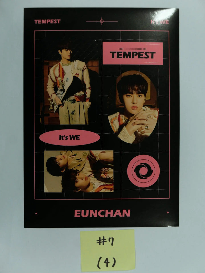 TEMPEST "It's ME" - Official Sticker, Postcard - HALLYUSUPERSTORE