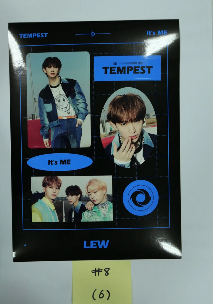 TEMPEST "It's ME" - Official Sticker, Postcard - HALLYUSUPERSTORE