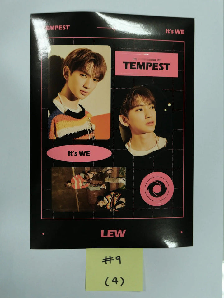 TEMPEST "It's ME" - Official Sticker, Postcard - HALLYUSUPERSTORE