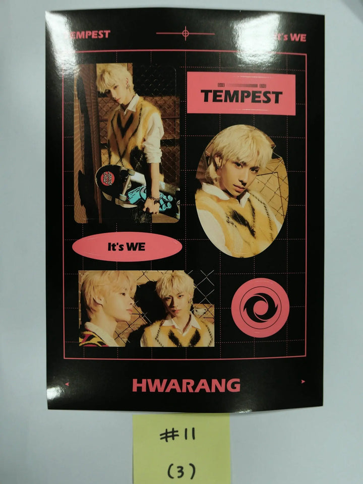 TEMPEST "It's ME" - Official Sticker, Postcard - HALLYUSUPERSTORE