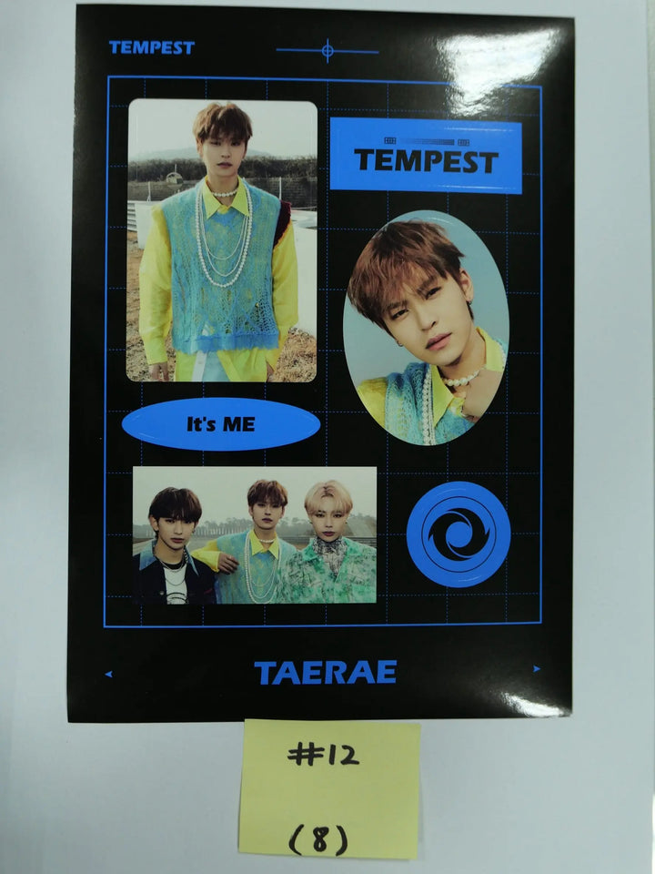 TEMPEST "It's ME" - Official Sticker, Postcard - HALLYUSUPERSTORE