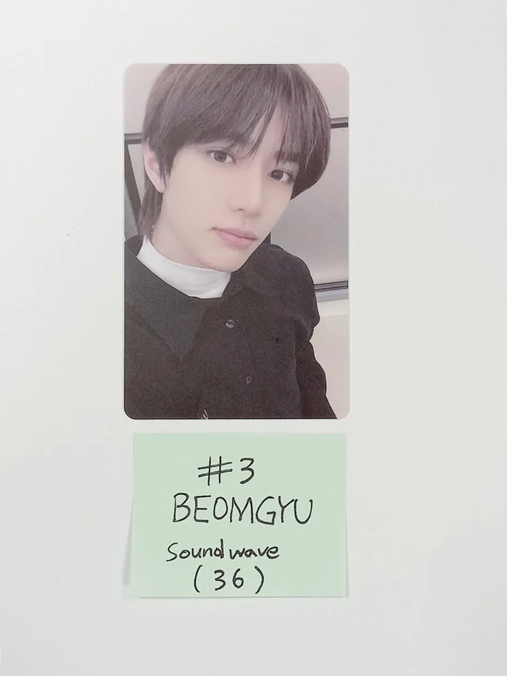 TXT "Minisode 2: Thursday's Child" - Sound-Wave, M2U, PowerStation Lucky Draw PVC Photocard Round 2 - HALLYUSUPERSTORE