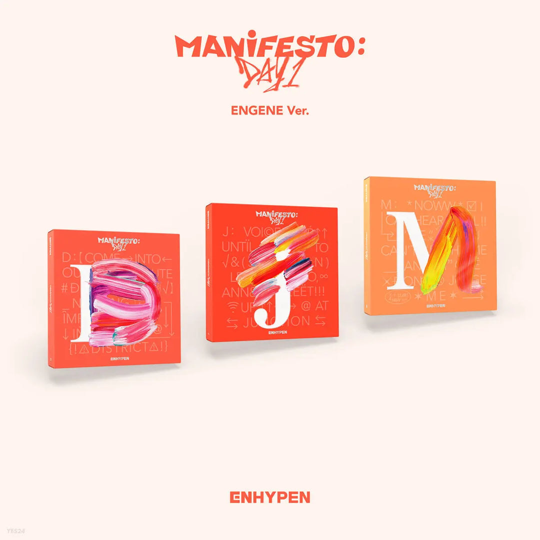 ENHYPEN - 3rd ALBUM "MANIFESTO : DAY 1" (ENGENE VER.) - HALLYUSUPERSTORE