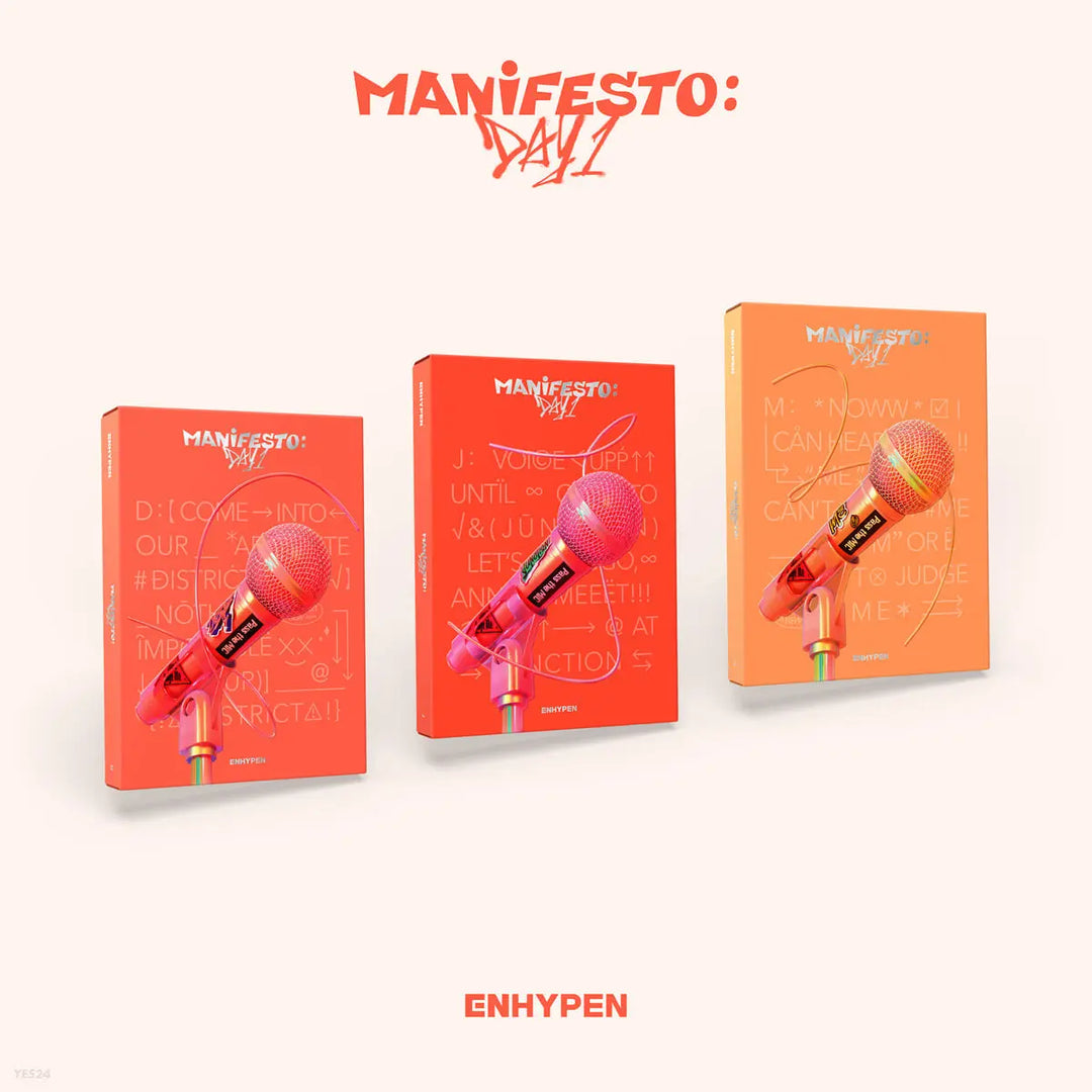 ENHYPEN - 3rd ALBUM "MANIFESTO : DAY 1" - HALLYUSUPERSTORE