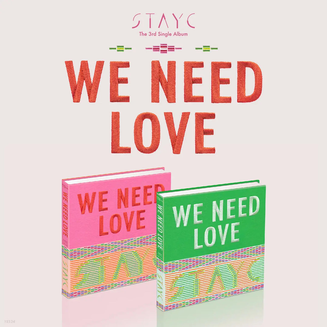 STAYC - 3rd Single Album "WE NEED LOVE" - HALLYUSUPERSTORE