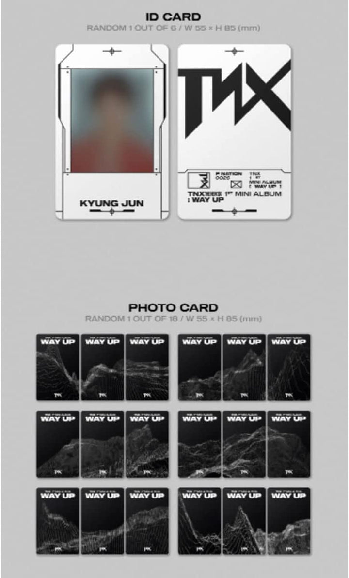 TNX - 1st Mini "Way Up" - HALLYUSUPERSTORE