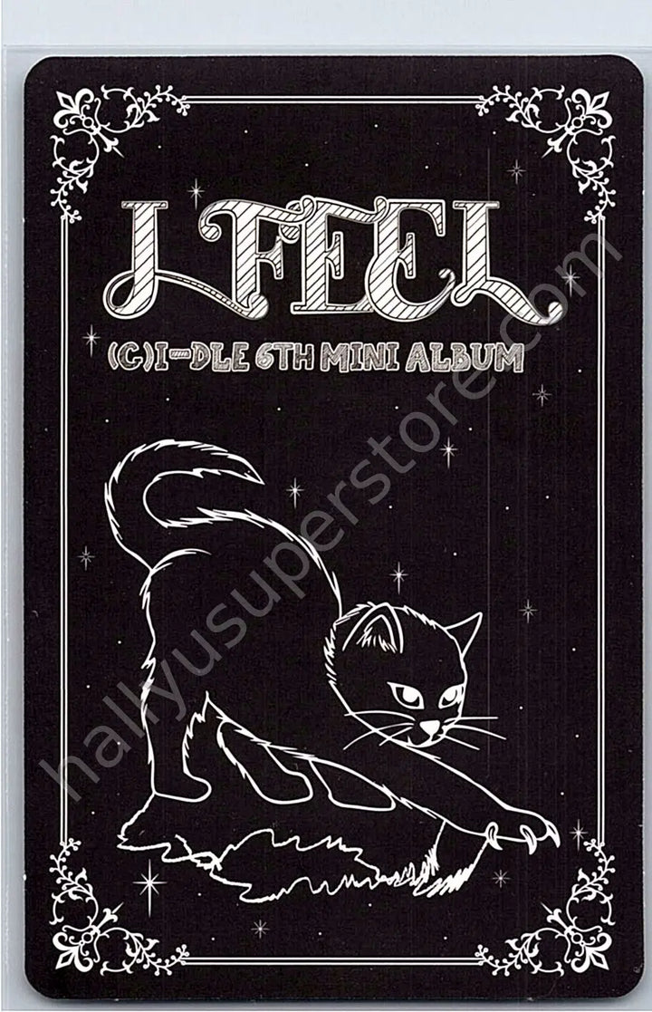 i-dle - Soyeon - I Feel cat version international exclusive non-selfie US/EU exclusive