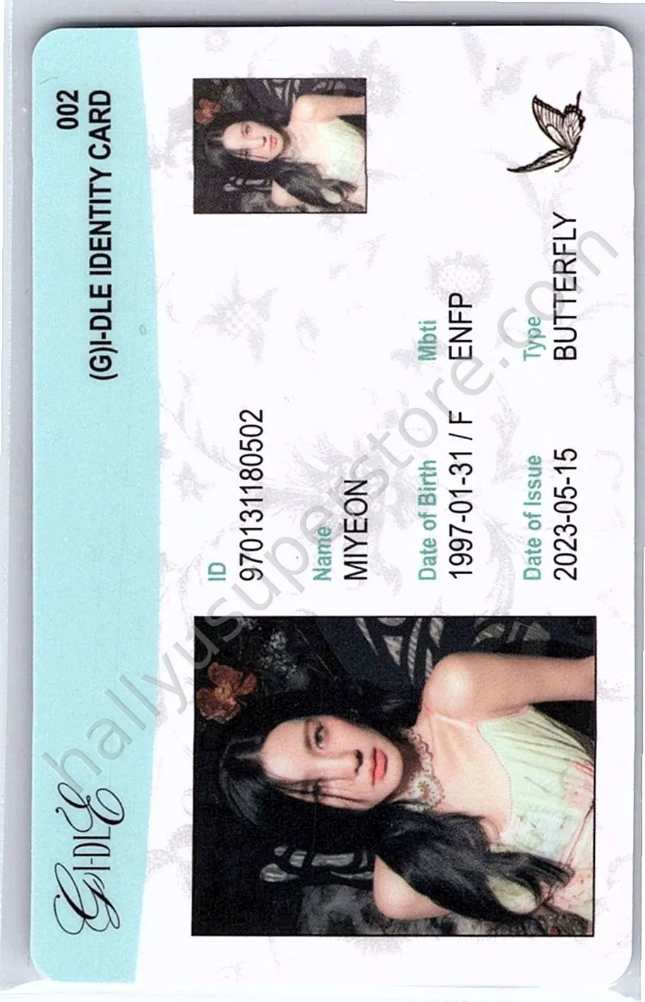 i-dle - Miyeon - I Feel - Identity Card