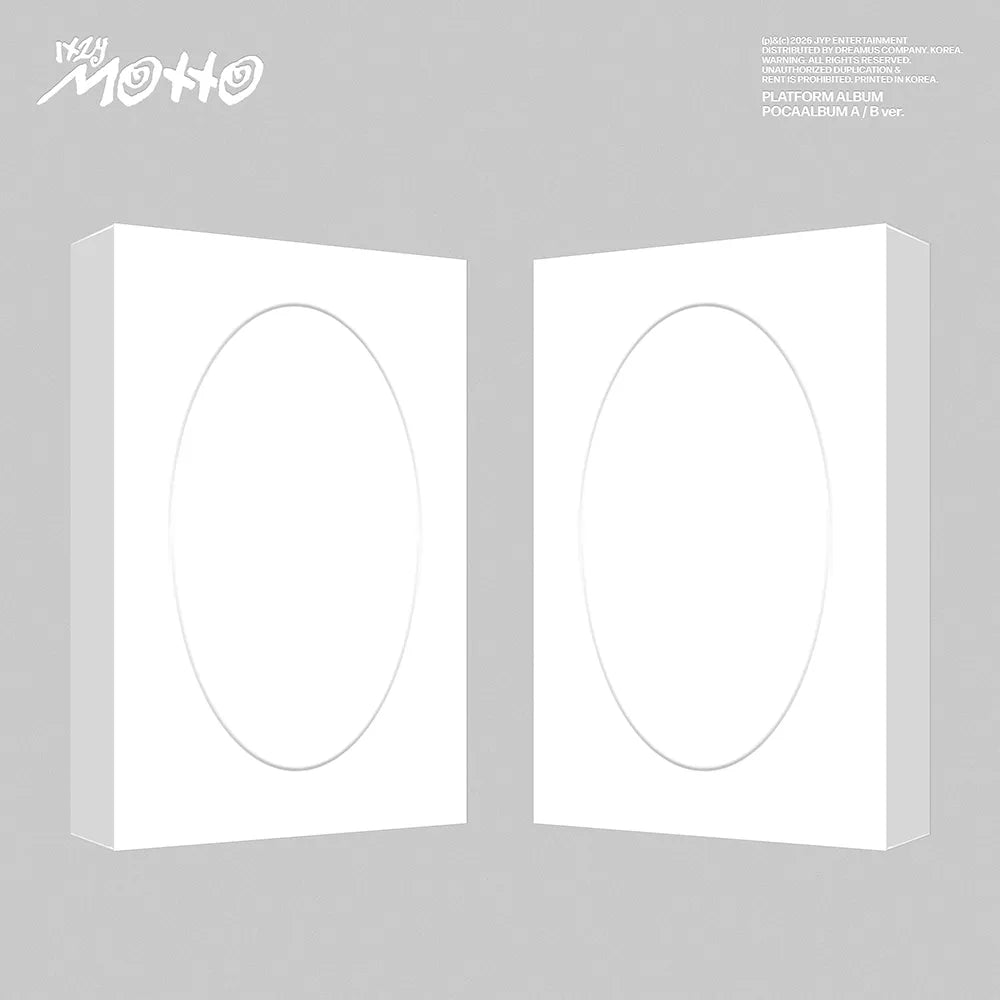 [Pre-Order]  ITZY - Motto (POCAALBUM Ver.) + Pre-Order Benefit (Choose Version)