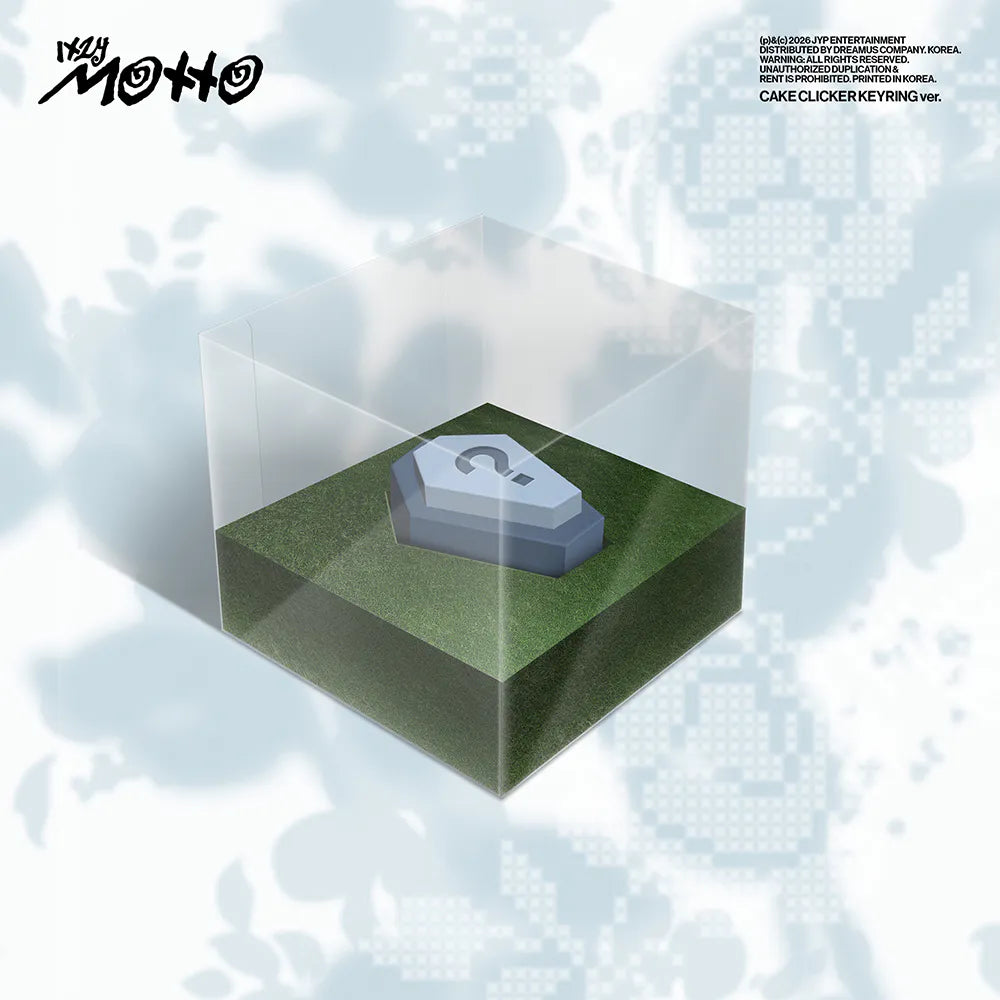 [Pre-Order]  ITZY - Motto (CAKE CLICKER KEYRING Ver.) + Pre-Order Benefit (Choose Version)