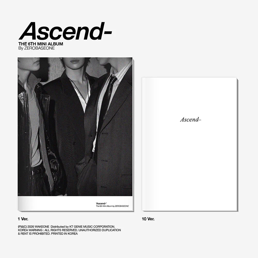 ZEROBASEONE - The 6th Mini Album [Ascend-] (Photobook Ver.)