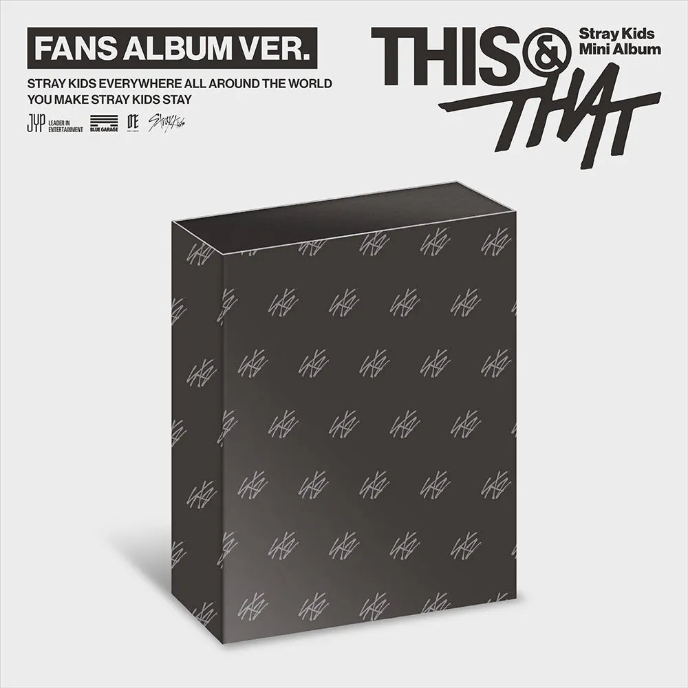 [Pre-Order] Stray Kids - THIS &amp; THAT (FANS ALBUM VER.) + Pre-Order benefit (Choose Version)