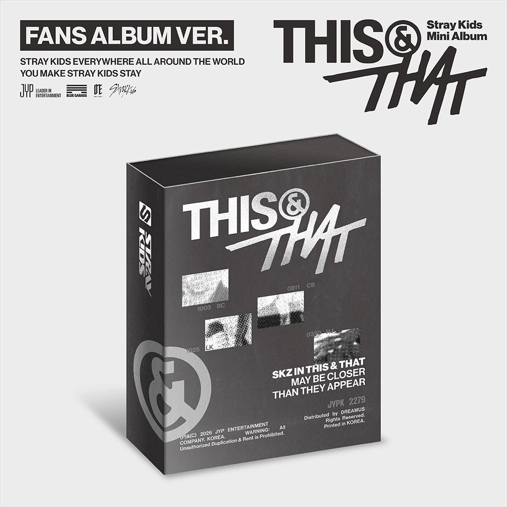 Stray Kids - THIS &amp; THAT (FANS ALBUM VER.)