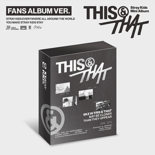 Stray Kids - THIS & THAT (FANS ALBUM VER.)