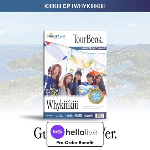 [Pre-Order] KiiiKiii - EP [WhyKiiiKiii] GUIDE BOOK VER + HelloLive Pre-Order Benefit