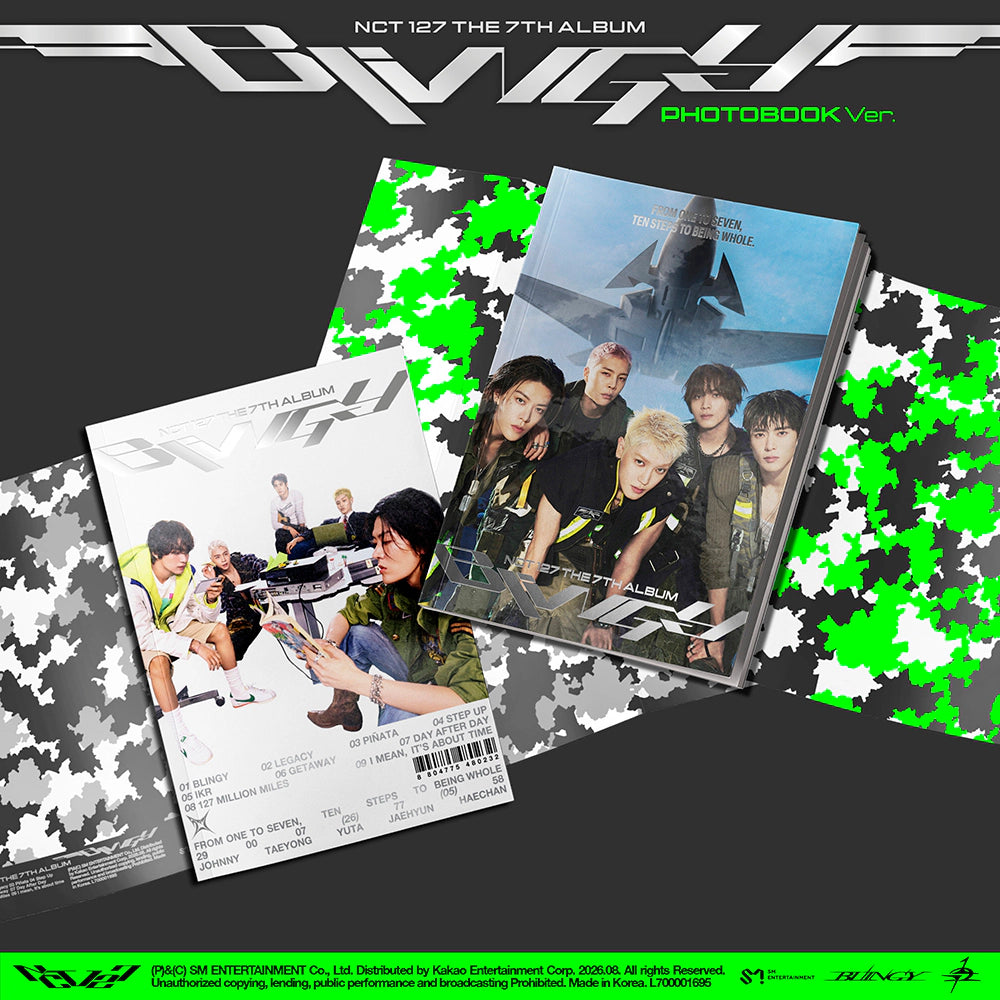 NCT 127 - 7th Album [BLINGY] (Photobook Ver.)
