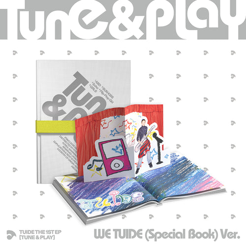 [Pre-Order] TUIDE - The 1st EP [TUNE & PLAY] Merch (Special Book ver.)