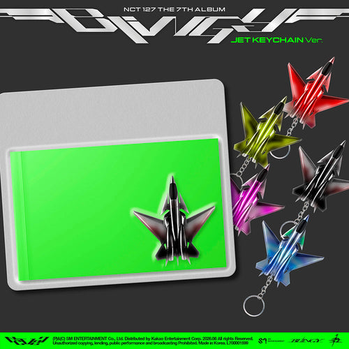 [Pre-Order] NCT 127 - 7th Album : BLINGY [JET Keychain Ver.] (SMART Album)