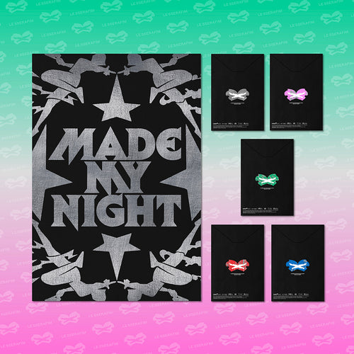 LE SSERAFIM - 2nd Single Album 'Made My Night' (COMPACT ver.)