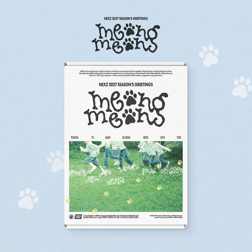 [Pre-Order] NEXZ - 2027 Season's Greetings [meong meong] + Pre-Order Benefit (Choose version)