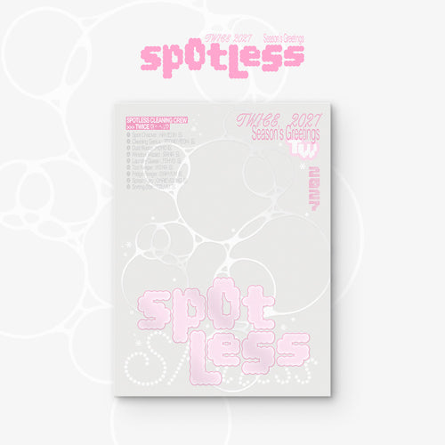 [Pre-Order] Twice - 2027 Season's Greetings [Spotless] + Pre-Order Benefit (Choose version)