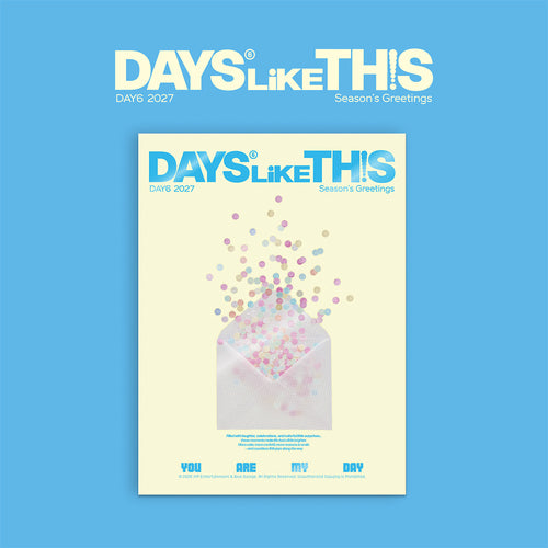[Pre-Order] DAY6 - 2027 Season's Greetings [DAYS LIKE THIS] + Pre-Order Benefit (Choose version)
