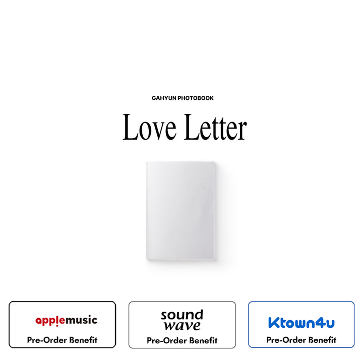 **[Pre-Order] GAHYUN (of Dreamcatcher) - PHOTOBOOK  'Love Letter' + Soundwave Special Gift Event