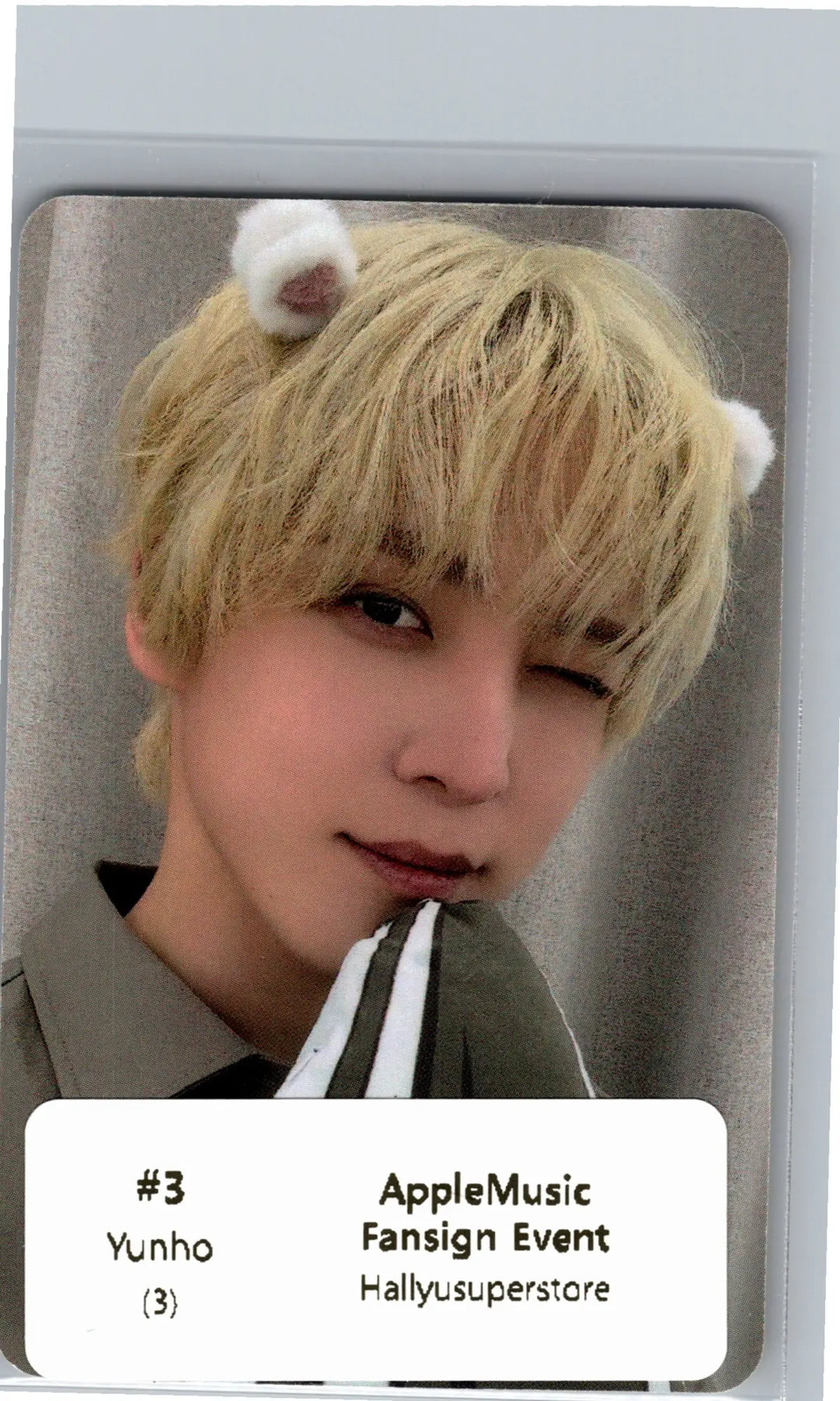 ATEEZ "GOLDEN HOUR : Part.5" - Apple Music Fansign Event Photocard (DIGIPACK Ver.) [26.07.02]
