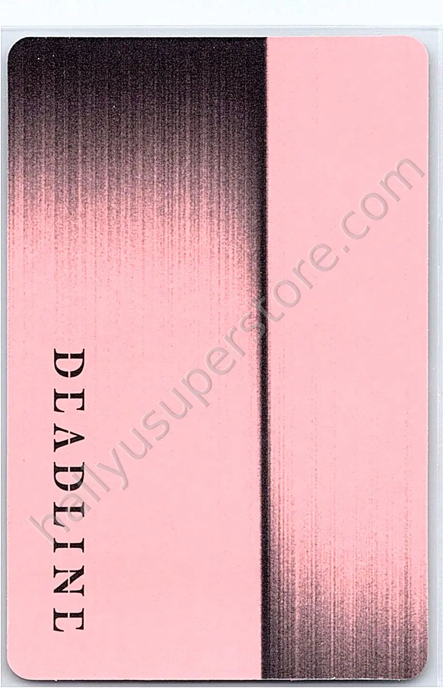 BLACKPINK - Lisa - Deadline album photocard pink version