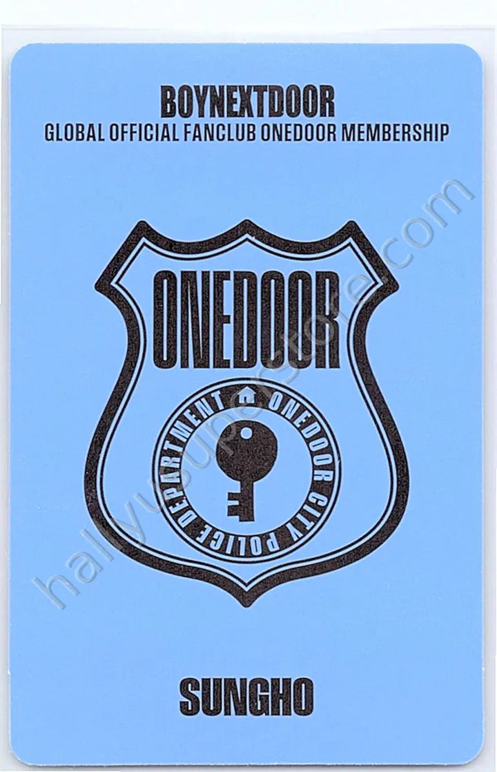 BOYNEXTDOOR - Sungho - ONEDOOR MEMBERSHIP KIT