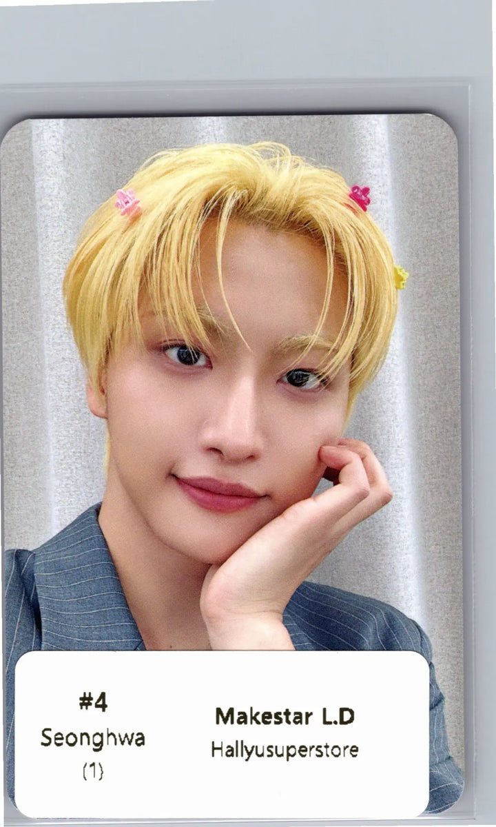 ATEEZ "GOLDEN HOUR : Part.5" - Makestar Lucky Draw Event Photocard [26.06.26]