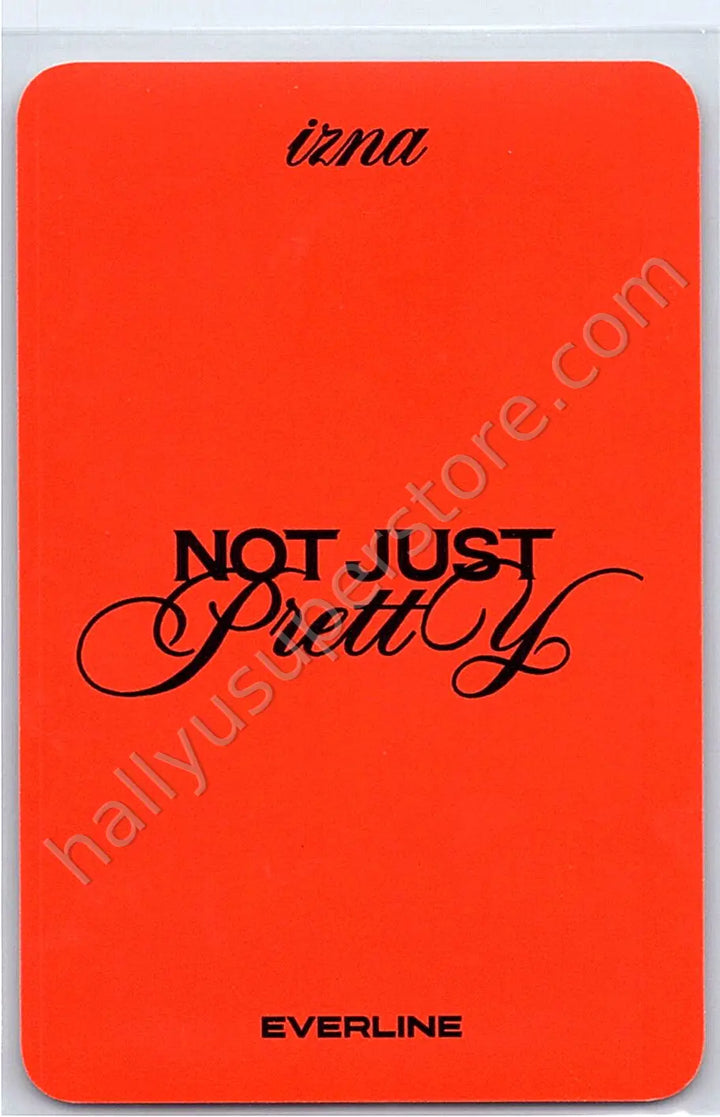 izna - Jeong Saebi - Not Just Pretty everline lucky draw (LD) posterbook version
