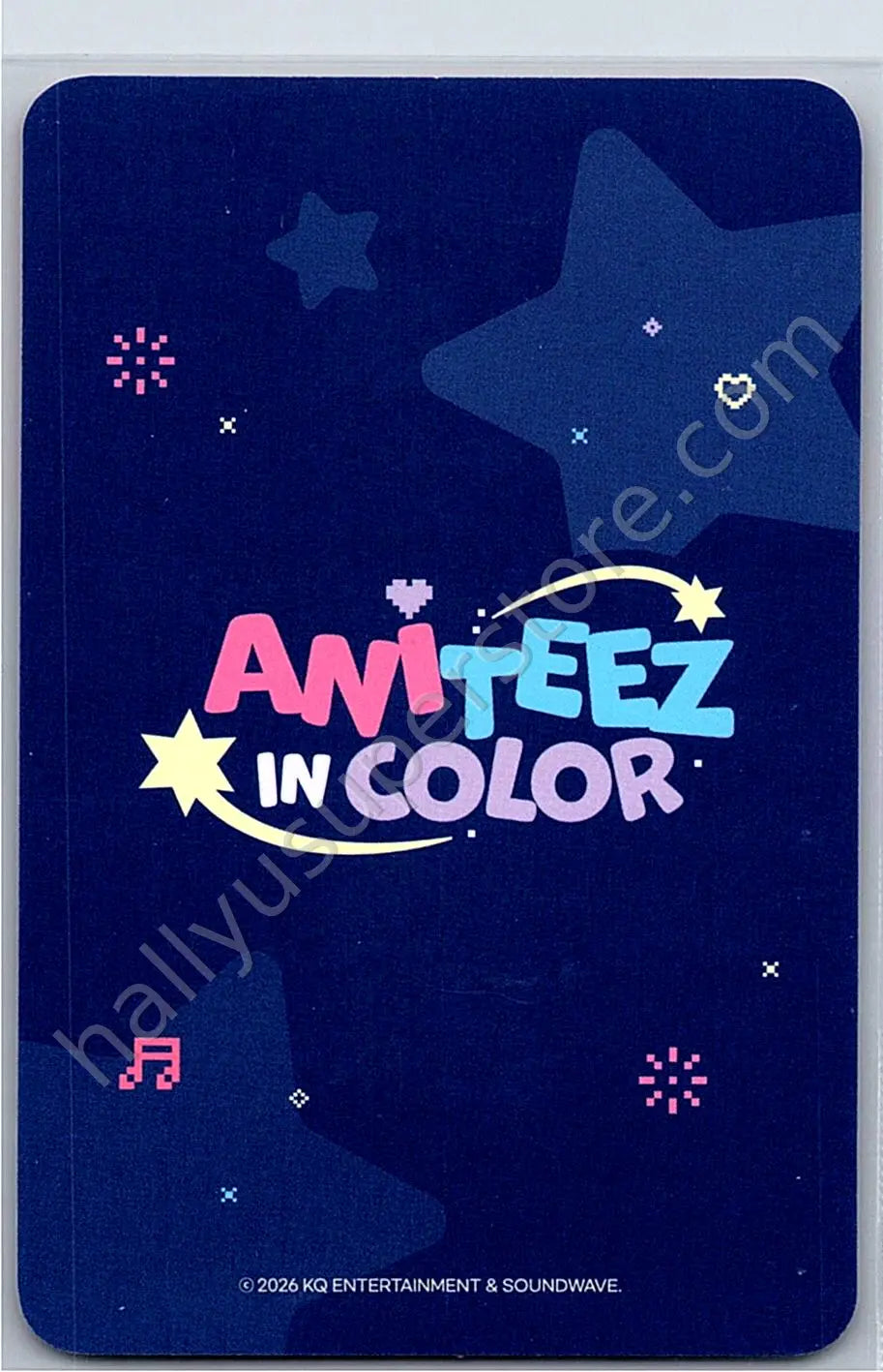 ATEEZ - Yeosang - ANITEEZ IN COLOR trading card version 2