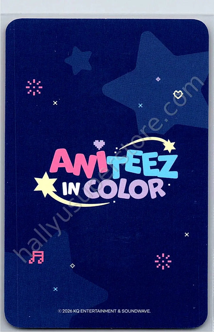 ATEEZ - Yeosang - ANITEEZ IN COLOR trading card version 2