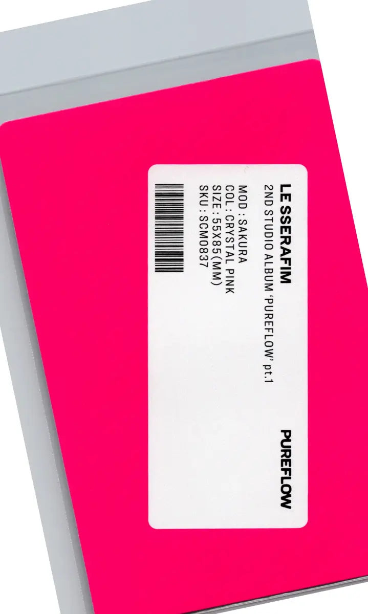 LE SSERAFIM "PUREFLOW" - Official Photocard (COMPACT Ver.) [26.06.08] (Restocked 6/16)