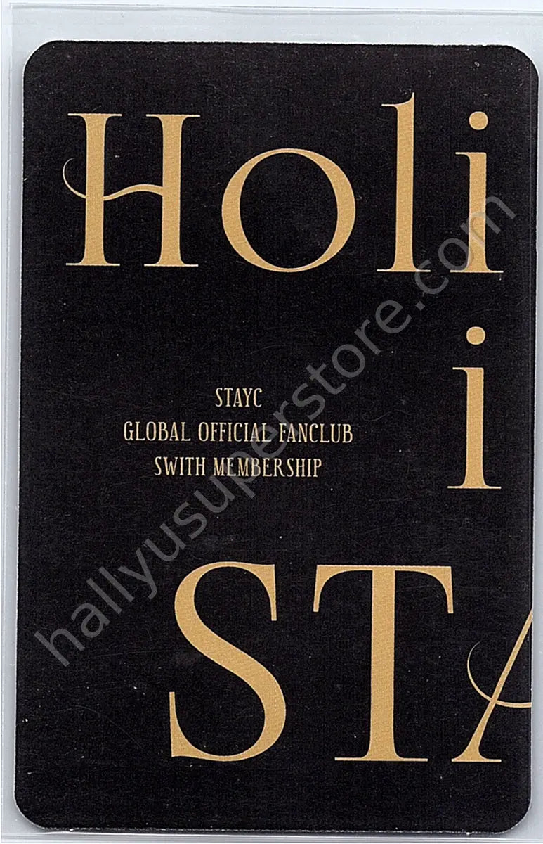 STAYC - Yoon - Holiday in STAYC (SWITH 1st Membership Kit)