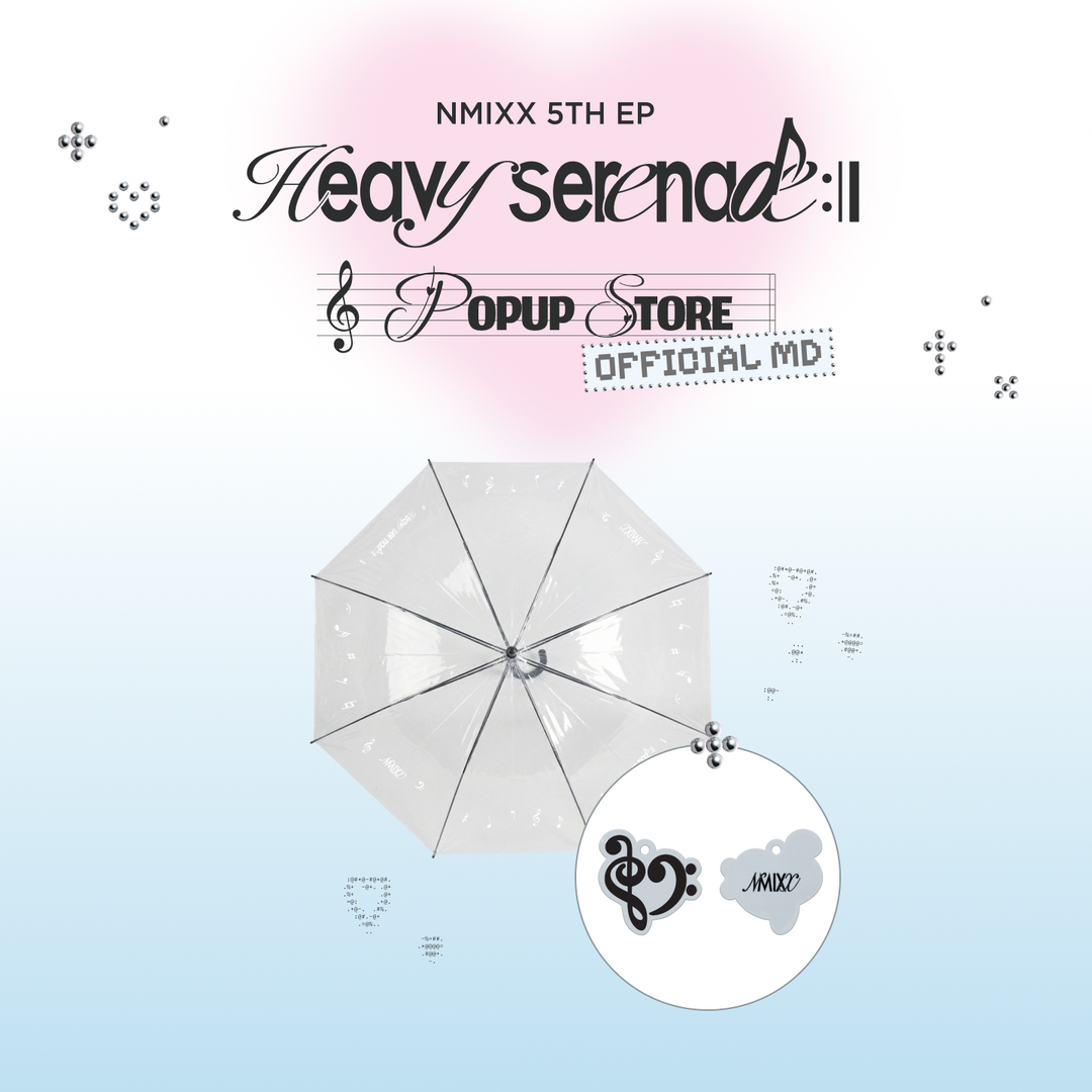 [NMIXX] UMBRELLA & UMBRELLA-RING SET - [Heavy Serenade] POP-UP STORE