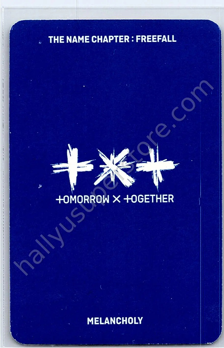 TOMORROW X TOGETHER - Yeonjun - The Name Chapter: Freefall album photocard melancholy version